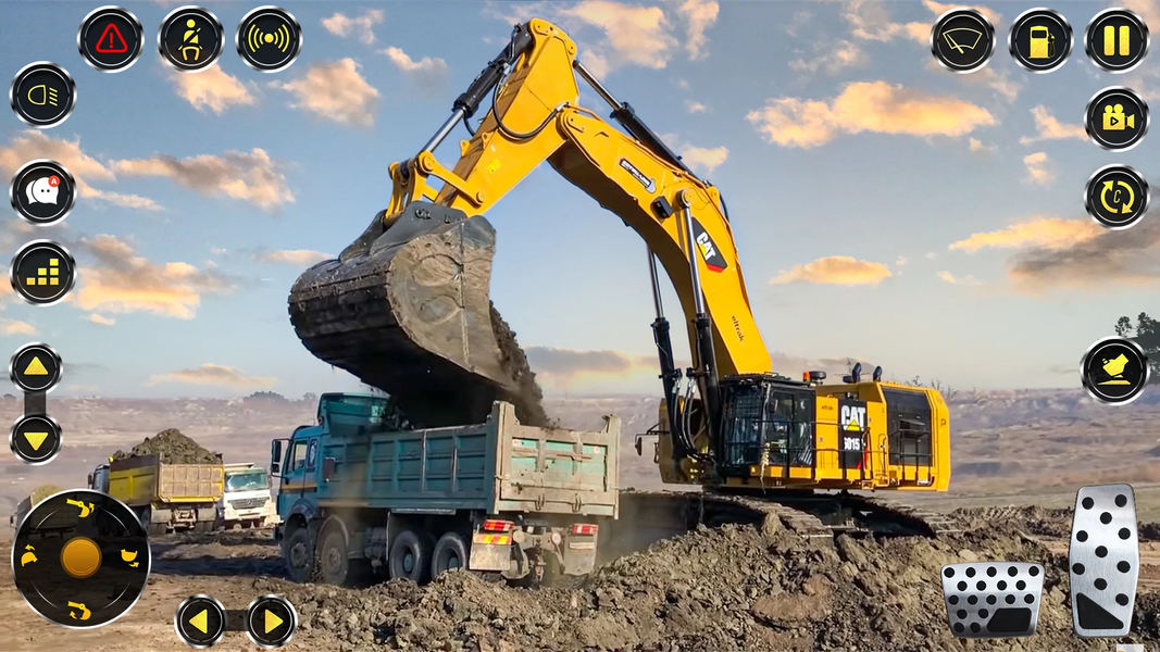 Snow Construction JCB Games ۳D - عکس بازی موبایلی اندروید