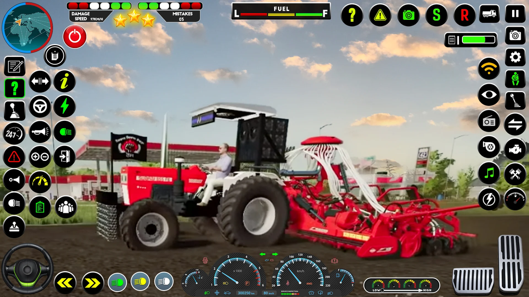 Tractor Game ۳D Farming Games - عکس بازی موبایلی اندروید