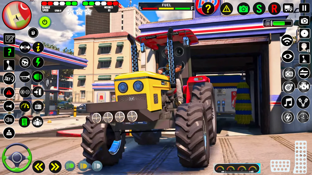 Tractor Game ۳D Farming Games - عکس بازی موبایلی اندروید