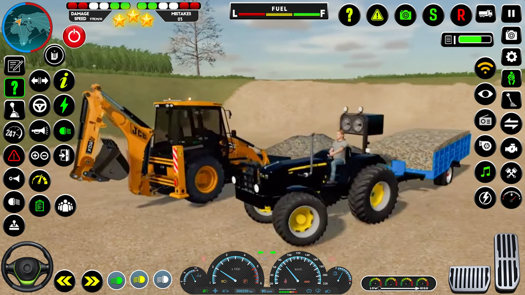 Tractor Game ۳D Farming Games - عکس بازی موبایلی اندروید