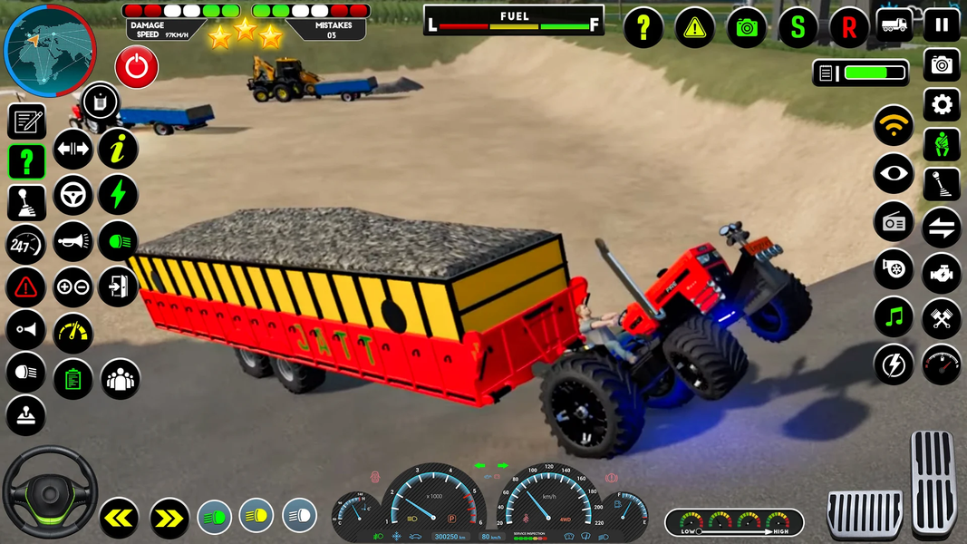 Tractor Game ۳D Farming Games - عکس بازی موبایلی اندروید