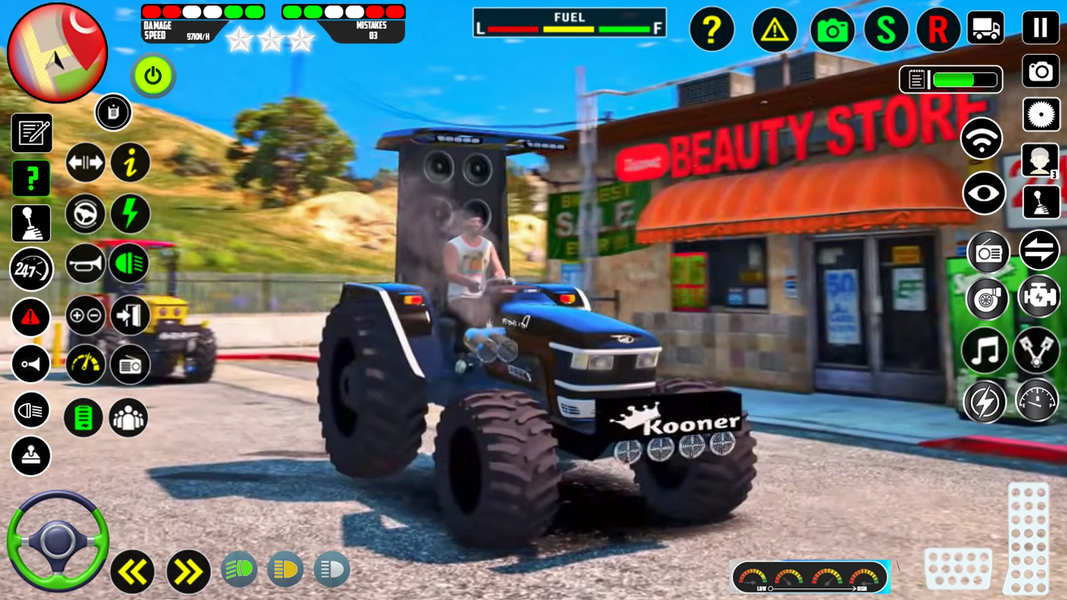 Tractor Game 3D Farming Games - Gameplay image of android game