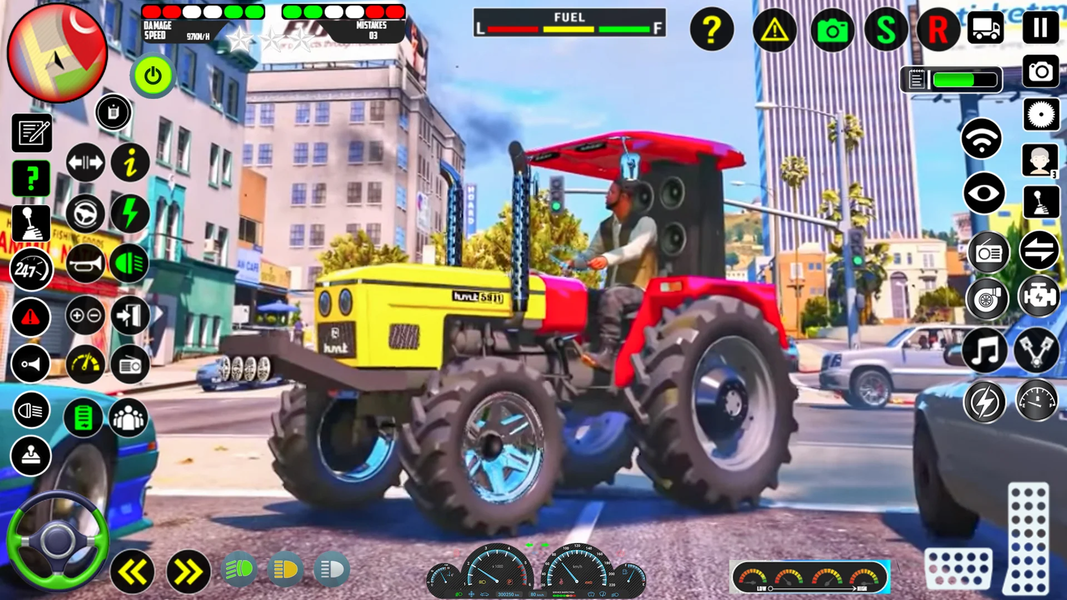 Tractor Game ۳D Farming Games - عکس بازی موبایلی اندروید