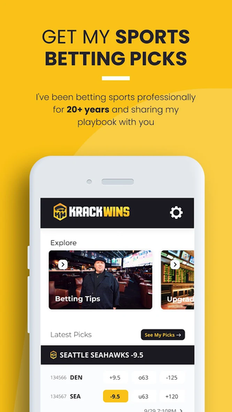 KrackWins - عکس برنامه موبایلی اندروید