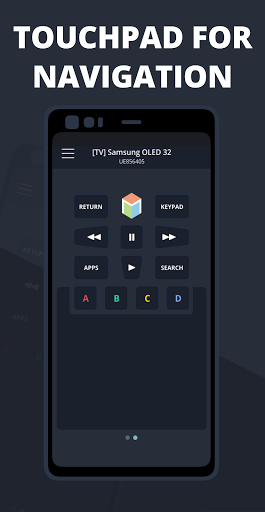 Remote Control for Samsung TV - Image screenshot of android app