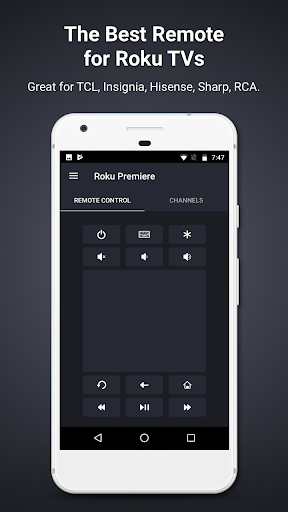 Remote Control for TCL Roku TV - Image screenshot of android app