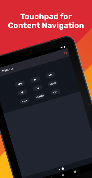 Remote for Vizio Smart TV - Image screenshot of android app