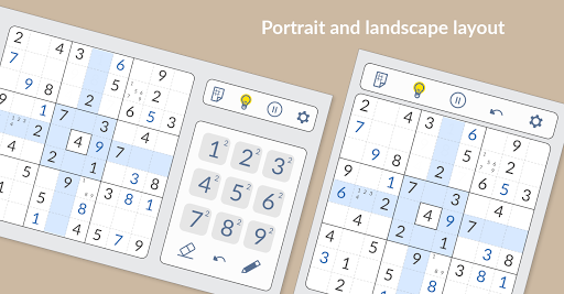 SUDOKU - TheSudoku.com - Gameplay image of android game