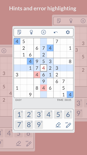 SUDOKU - TheSudoku.com - Gameplay image of android game