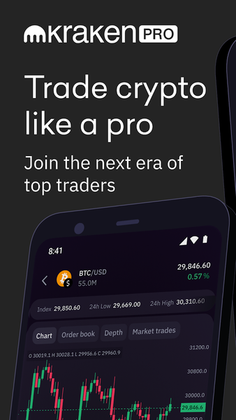 Kraken Pro: Crypto Trading - Image screenshot of android app