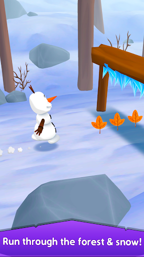 Snowman: Frozen endless runner - عکس بازی موبایلی اندروید