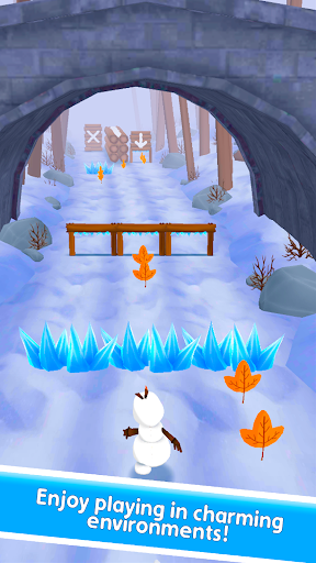 Snowman Rush: Frozen run - عکس بازی موبایلی اندروید