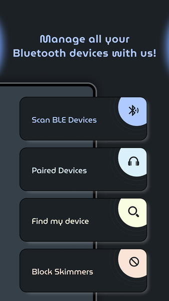 Bluetooth Device & BLE Scan - Image screenshot of android app