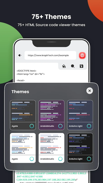 HTML / MHTML Viewer - عکس برنامه موبایلی اندروید