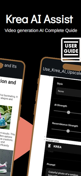Krea AI Advice - Image screenshot of android app