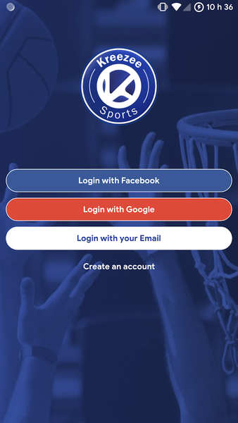 Kreezee Sports - Image screenshot of android app