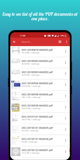 Pdf File Reader - Image screenshot of android app