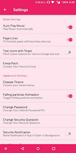 Secret Diary With Lock - عکس برنامه موبایلی اندروید