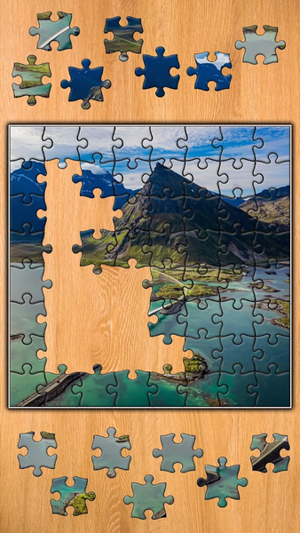 Jigsaw Puzzles Titan - Gameplay image of android game