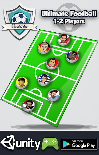 Ultimate Football - 2 Players - Gameplay image of android game