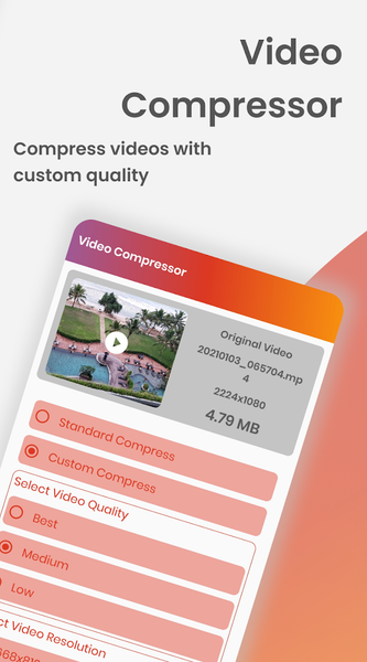 Video URL Player All Format - Image screenshot of android app