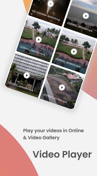 Video URL Player All Format - Image screenshot of android app