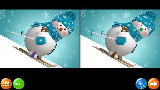 Find Differences Christmas - Gameplay image of android game