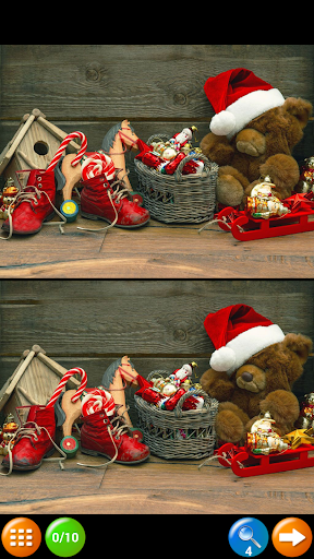 Find Differences Christmas - Gameplay image of android game