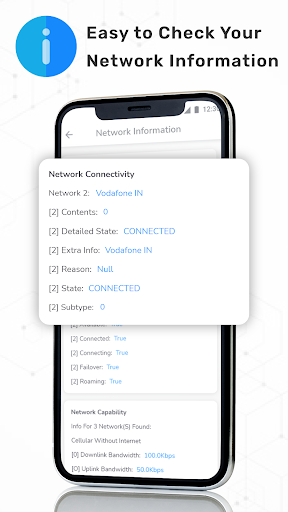 5G 4G LTE Network Switch - Image screenshot of android app