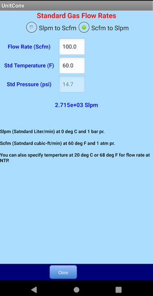 Engineering Unit Conversion - عکس برنامه موبایلی اندروید