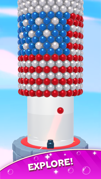 Bubble Tower ۳D! - عکس بازی موبایلی اندروید