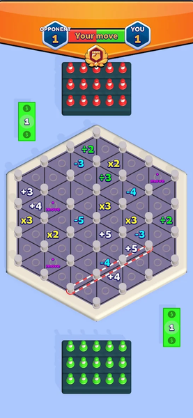 Triangles (game) - Gameplay image of android game