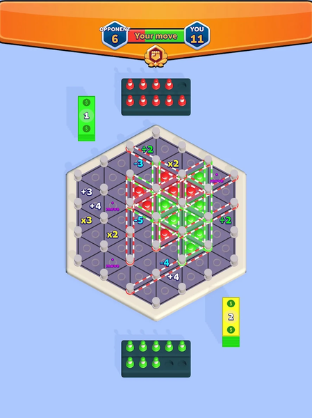 Triangles (game) - Gameplay image of android game