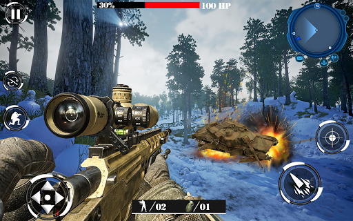 Gun Games:Sniper Shooting Game - عکس بازی موبایلی اندروید