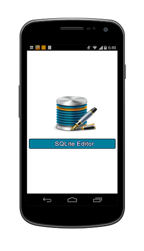 SQLite Editor - Image screenshot of android app