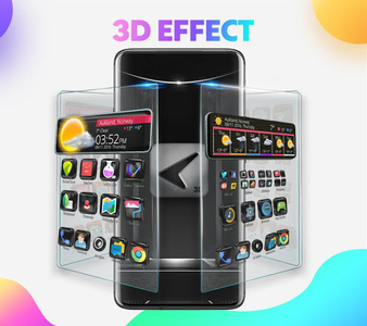 CM Launcher 3D - Themes, Wallpapers - Image screenshot of android app