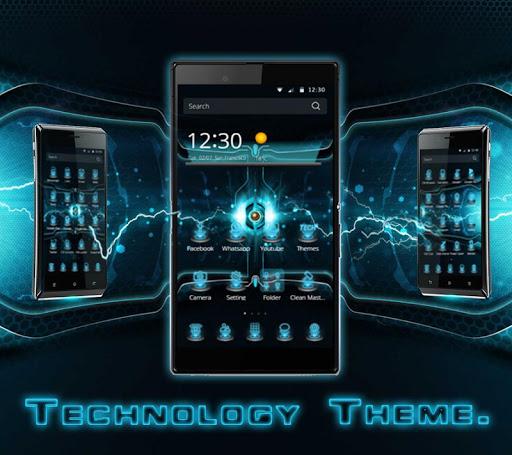 Technology CM Launcher theme - Image screenshot of android app