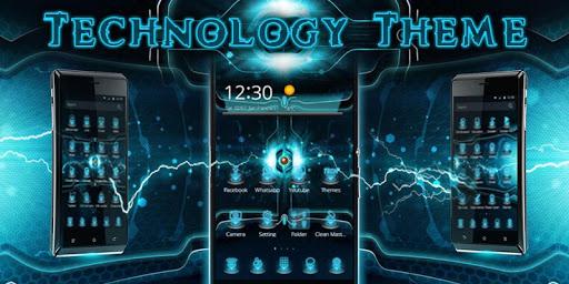 Technology CM Launcher theme - عکس برنامه موبایلی اندروید