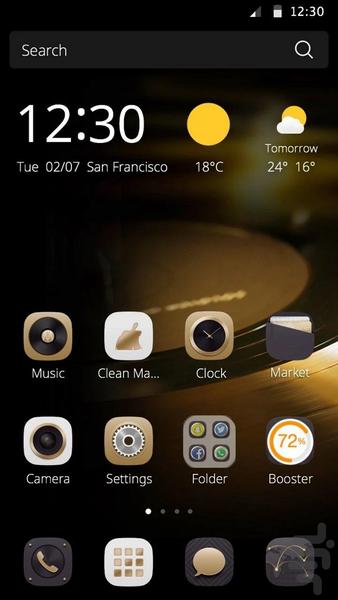 Theme for Huawei Mate 8 - عکس برنامه موبایلی اندروید
