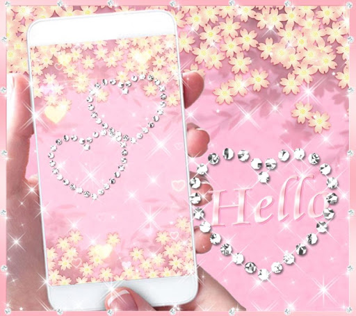 Pink Glitter Diamond Wallpaper APK for Android Download