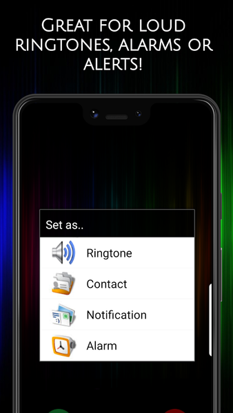 High Volume Notifications - Image screenshot of android app