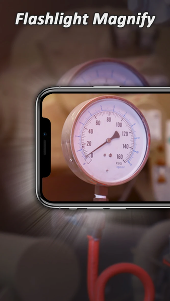 Magnifying Glass with Flashlig - عکس برنامه موبایلی اندروید