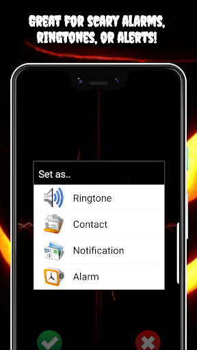 Scary Ringtones - عکس برنامه موبایلی اندروید