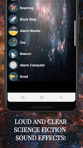 Sci Fi Ringtones - عکس برنامه موبایلی اندروید
