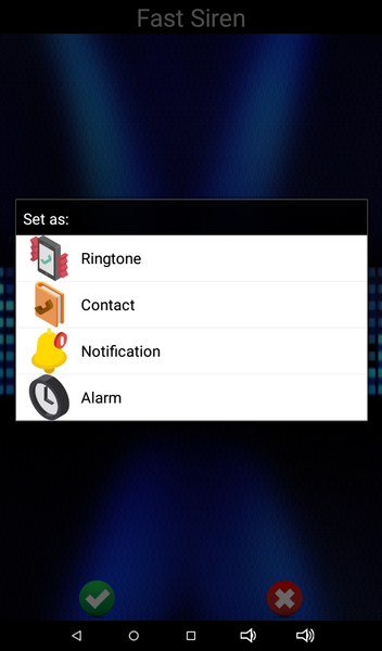 Siren Ringtones - عکس برنامه موبایلی اندروید