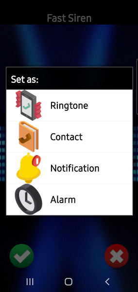 Siren Ringtones - عکس برنامه موبایلی اندروید