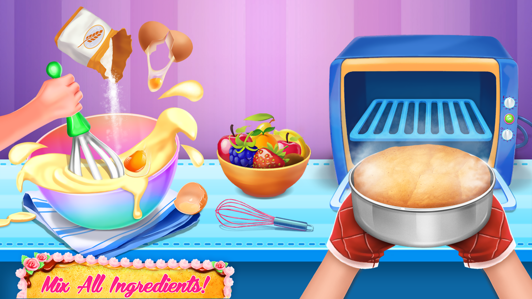 Fancy Cake Maker: Cooking Game - عکس بازی موبایلی اندروید