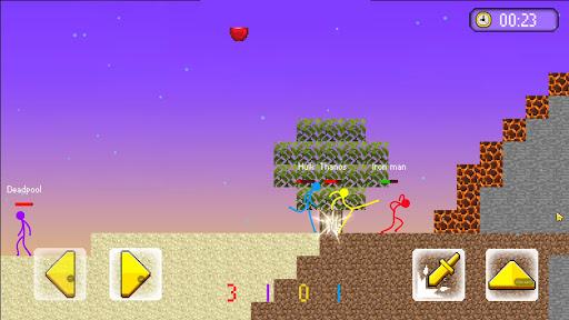 Stickman Hero Fight Battle War - Image screenshot of android app