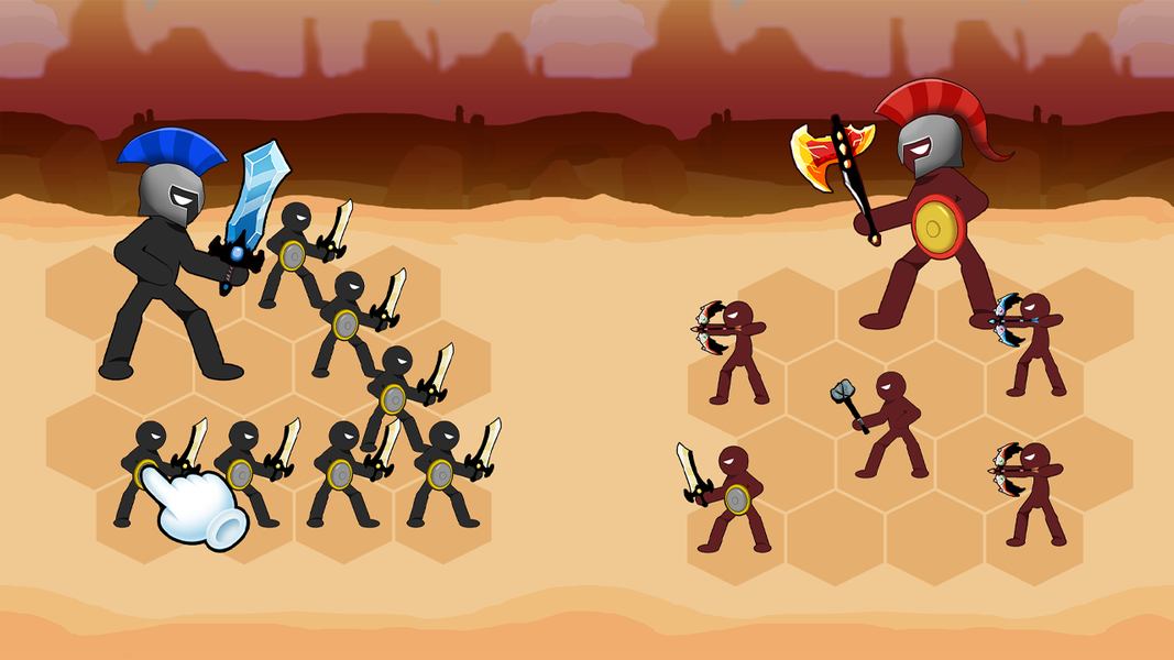 Stickman War Merge Master - عکس بازی موبایلی اندروید