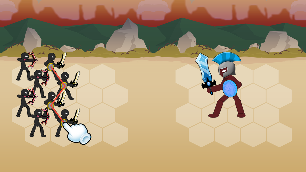 Stickman War Merge Master - عکس بازی موبایلی اندروید
